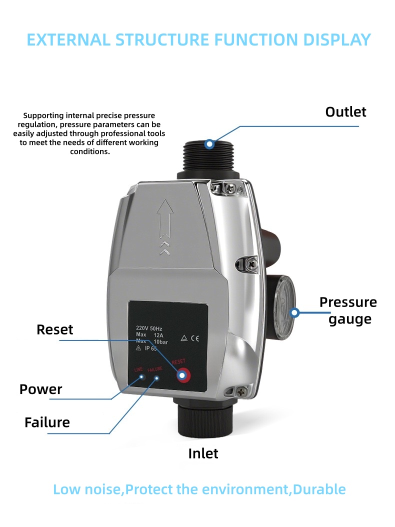 EPC-2 1.1KW Automatic Pressure Control for Water Pump