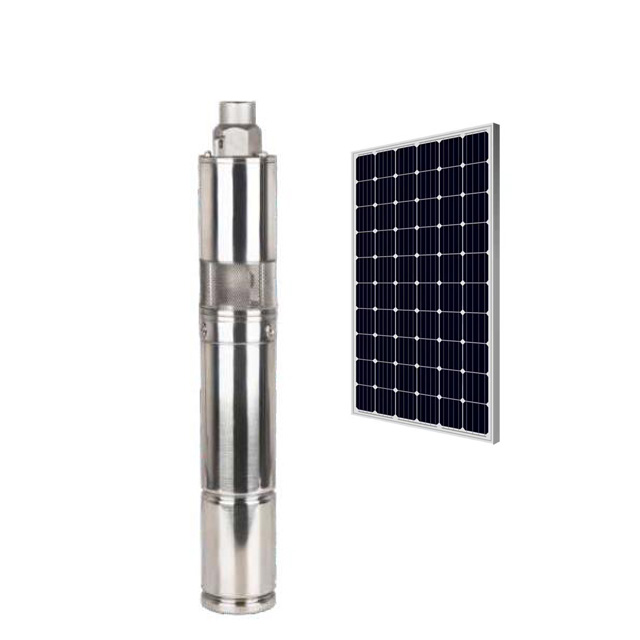 4Inch DC brushless screw Solar Submersible Pump