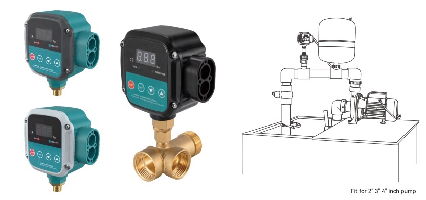 Acess&oacute;rios Controle de press&atilde;o da bomba el&eacute;trica de &aacute;gua